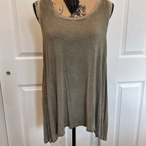 Cable & Gauge Olive Tank Top